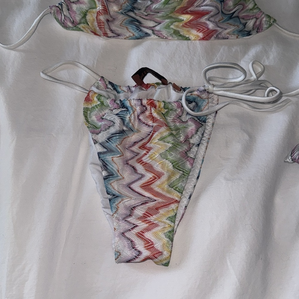 Missoni Bikini in Multicolor Print Size 40 - Picture 5 of 10